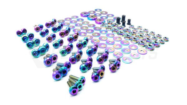 Dress Up Bolts Stage 2 Titanium Hardware Engine Bay Kit (Purple) - 2022-2024 Subaru BRZ / Toyota GR86